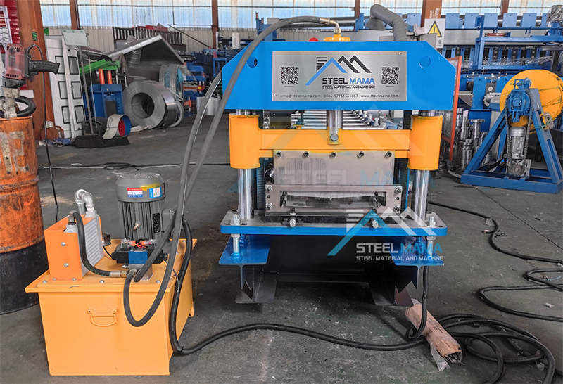 standing seam metal roof machine máquina de techo de metal con costura alzada