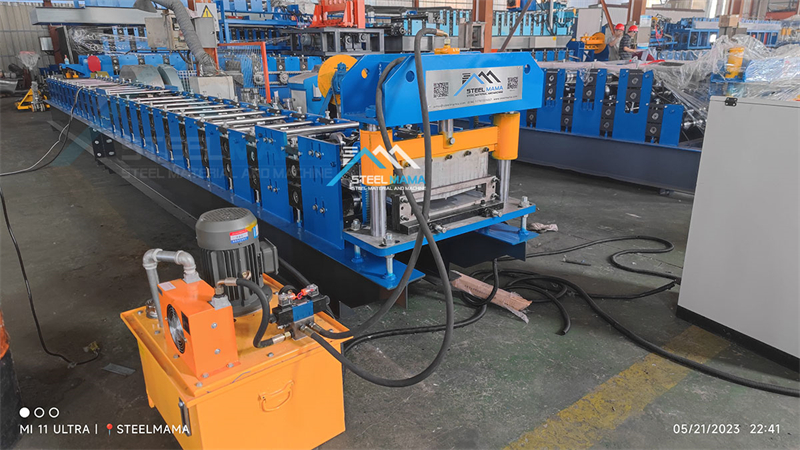 roof panel standing seam machine máquina de costura alzada para panel de techo