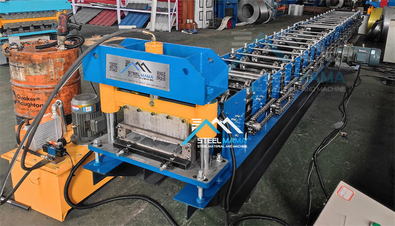standing seam roof panel forming machine máquina formadora de paneles de techo con costura alzada