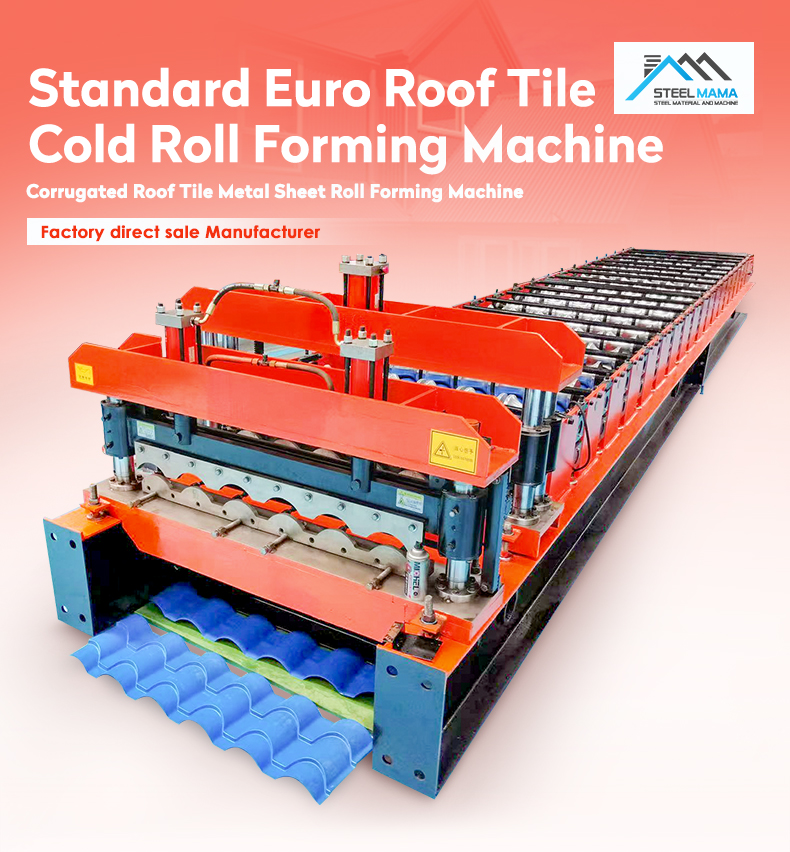 Standard Euro Roof Tile Teja europea estándar