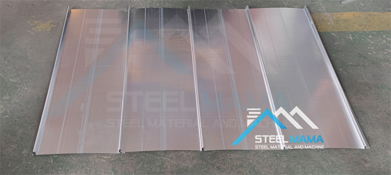 standing seam roll forming machine máquina formadora de rollos de costura alzada