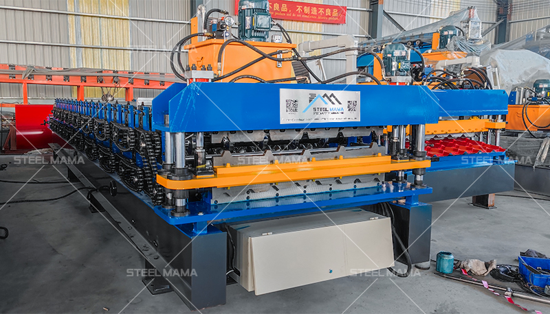 R101 Roll Forming Machine Maquinas PARA Doblar Calaminas R101 Roof Tile Roll Forming Machine R101RolloformandoMáquinaMáquinas PARA Doblar CalaminasR101TejaRolloformandoMáquina