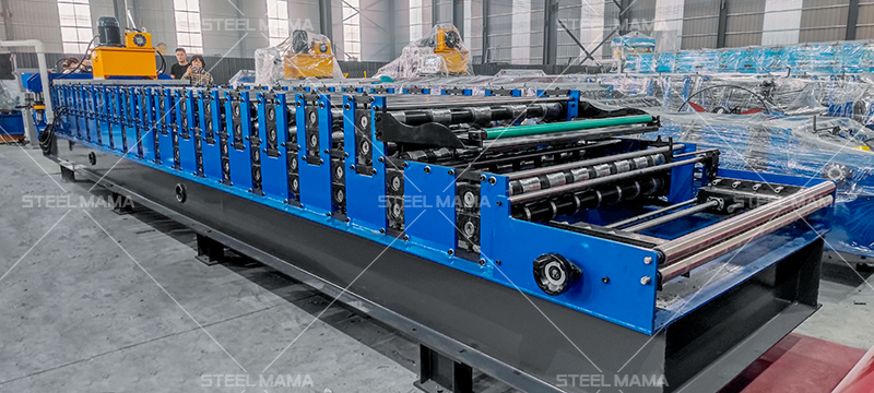 Mexico R101 Metal Roofing Sheet Roll Forming Machine MéxicoR101Hoja de techo de metalRolloformandoMáquina