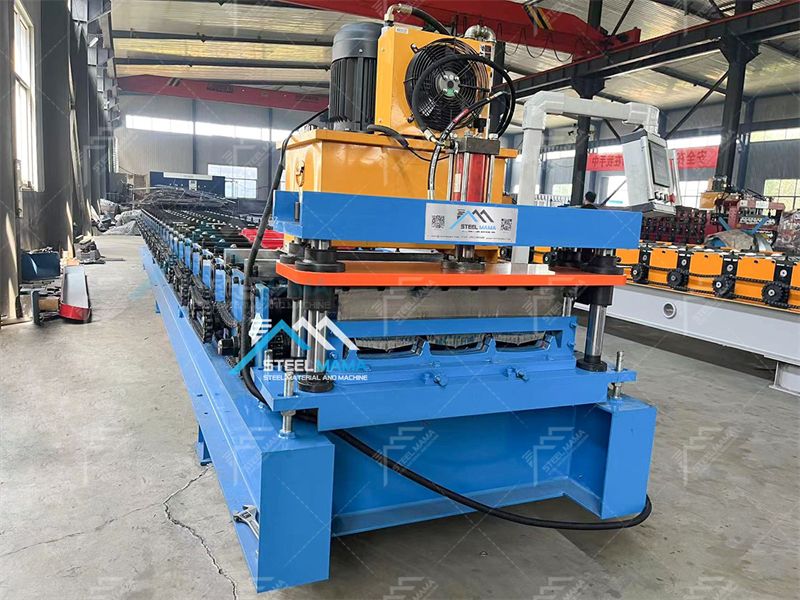 m&aacute;quina perfiladora de l&aacute;minas trapezoidales