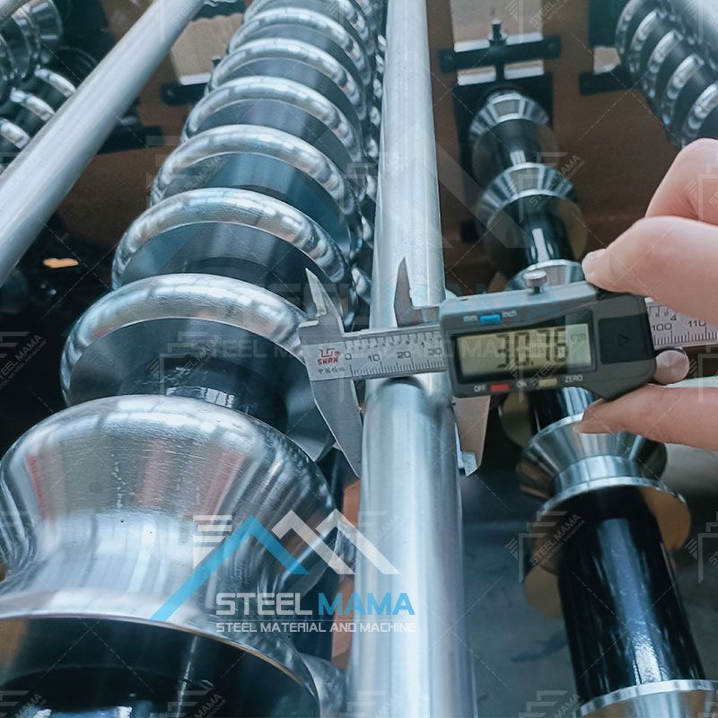 m&aacute;quina de chapa trapezoidal de doble capa