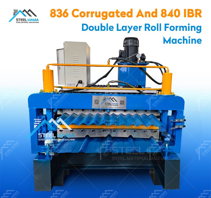 836 M&aacute;quina de l&aacute;minas de techo corrugado