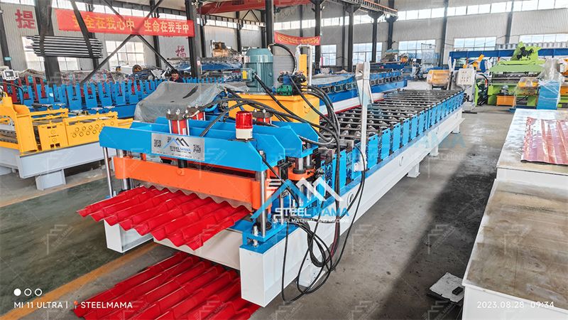 m&aacute;quina de chapa corrugada