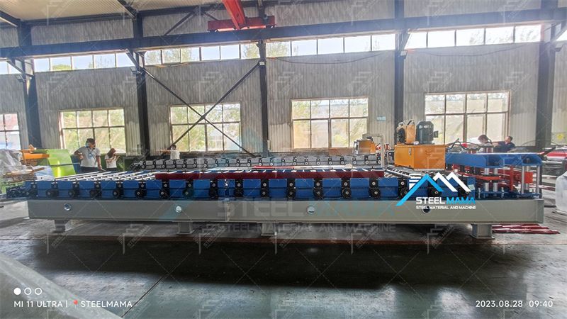 m&aacute;quina para techos corrugados