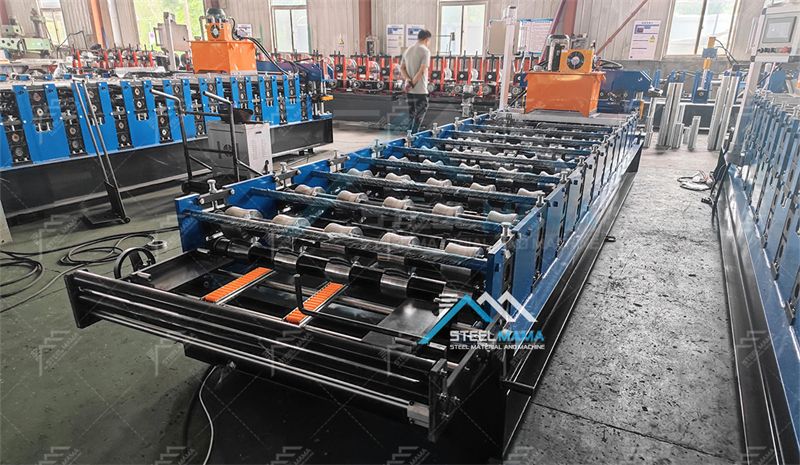 Maquinaria perfiladora de l&aacute;minas para techos IBR