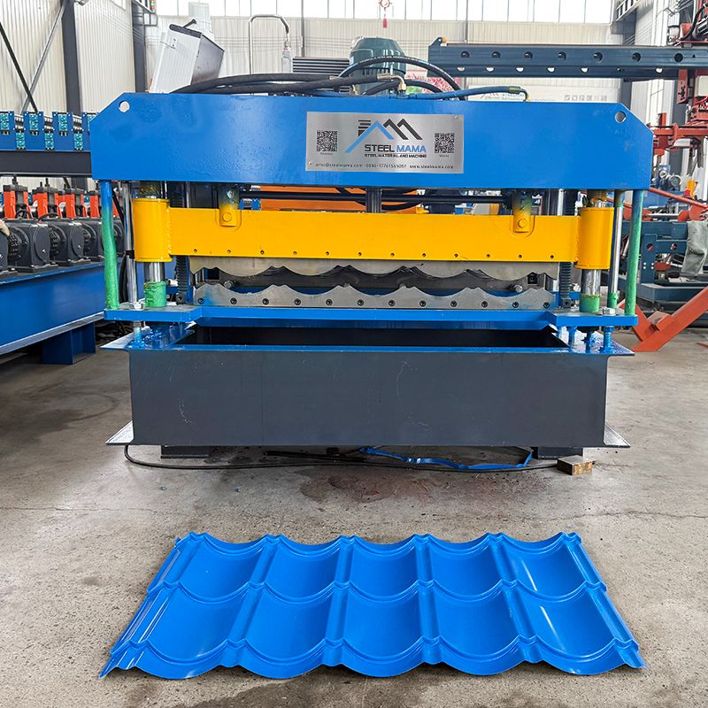 Etiopía Popular automático completo 1035 Máquina de formación de láminas de techo de baldosas