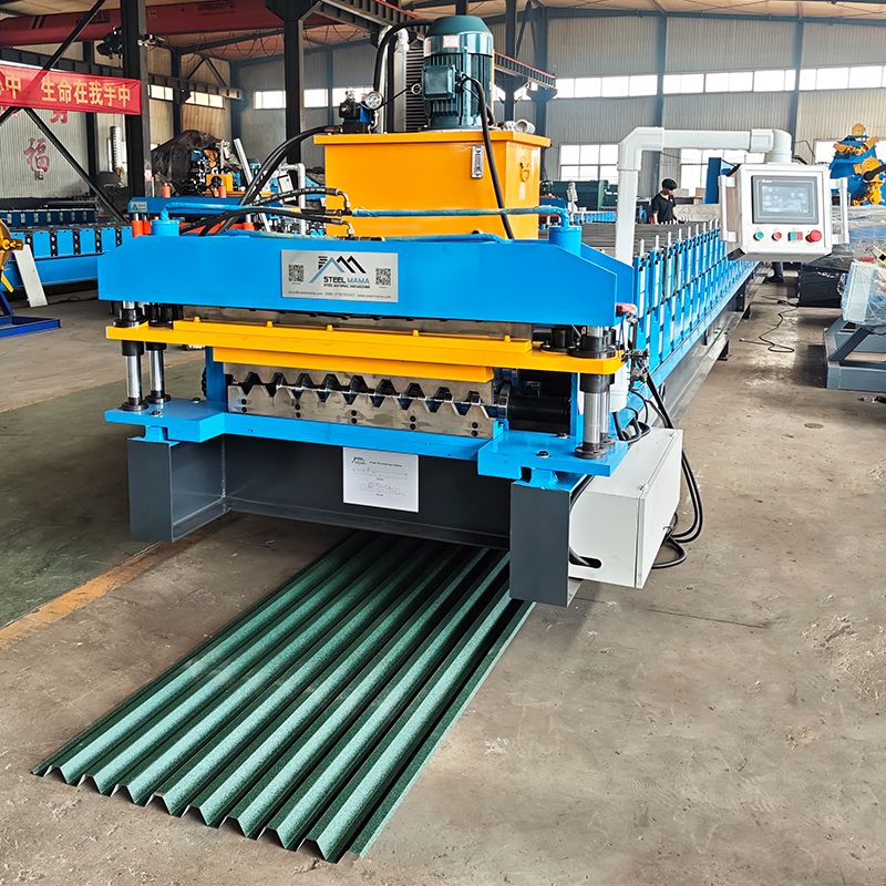 Hungría popular de alta eficiencia T8 T8 Trapezoidal y T40 trapezoidal Máquina de doble capa