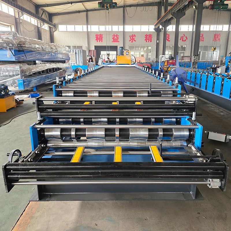 Perú Alta productividad popular TR4 IBR & TR5 IBR Máquina de doble capa de techo