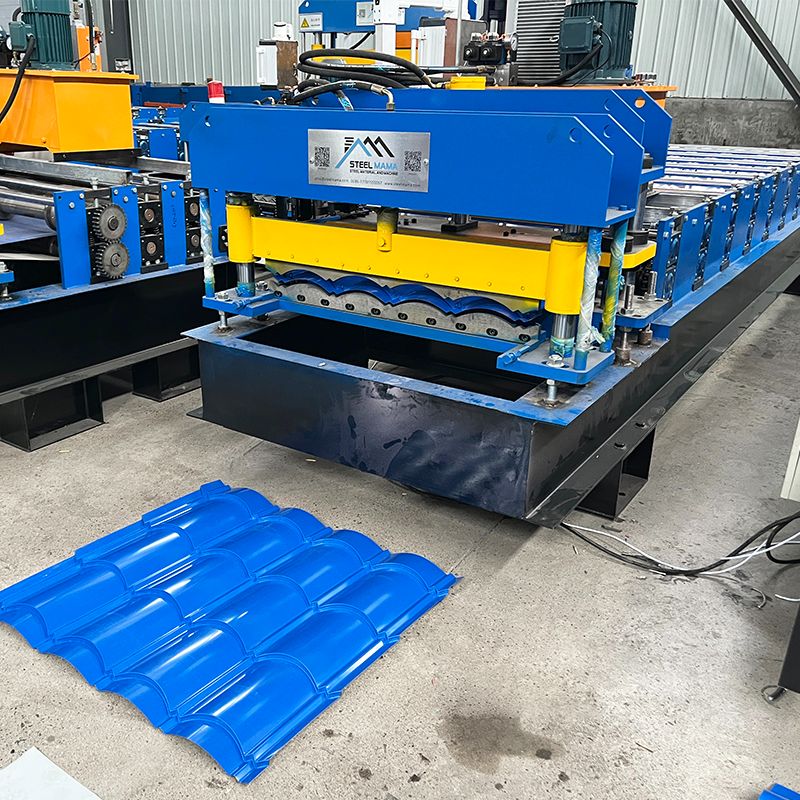 Sudán del Sur de alta eficiencia de alta eficiencia 868 Máquina de formación de rollo de techo de azulejos