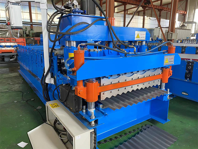 m&aacute;quina de paneles de techo corrugado