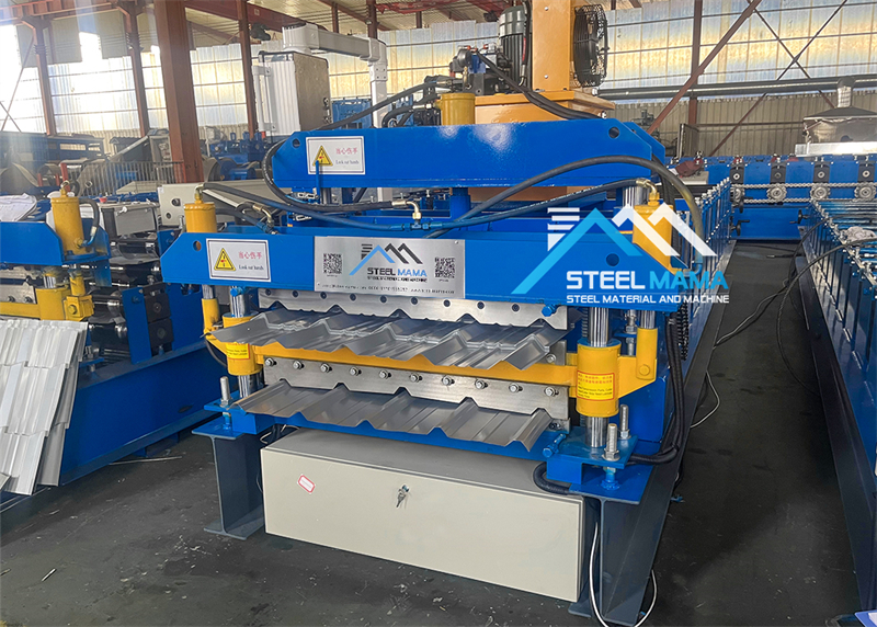 M&aacute;quina para l&aacute;minas de techo trapezoidal 840