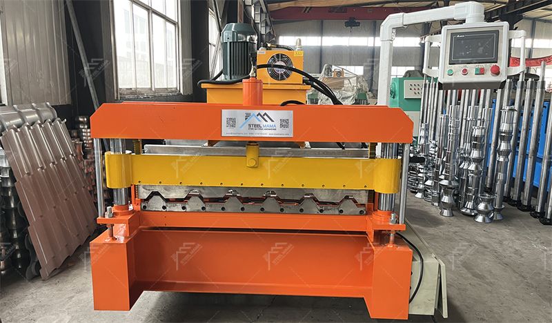 M&aacute;quina formadora de rollos de metal IBR