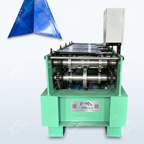 Máquina formadora de rollos de láminas para techos con tapa de cresta completamente automática de alta precisión de diseño personalizado