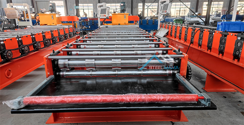 m&aacute;quina formadora de l&aacute;minas trapezoidales