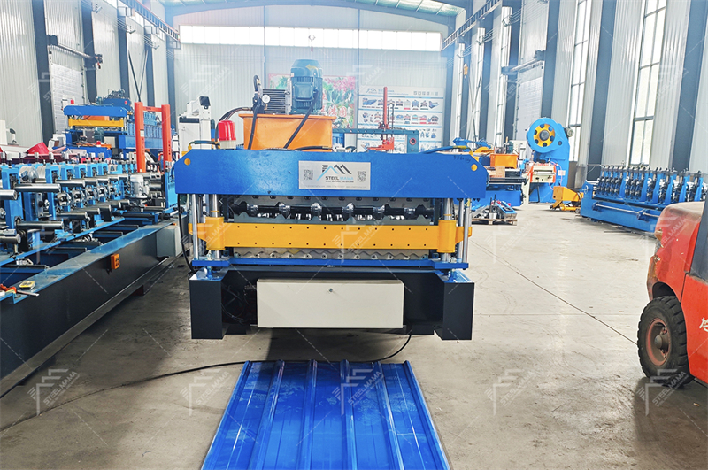 m&aacute;quina de panel de rollo de plataforma doble