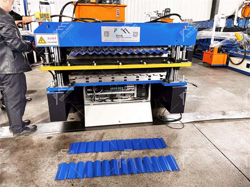 m&aacute;quina de formaci&oacute;n de l&aacute;mina de techo de IBR