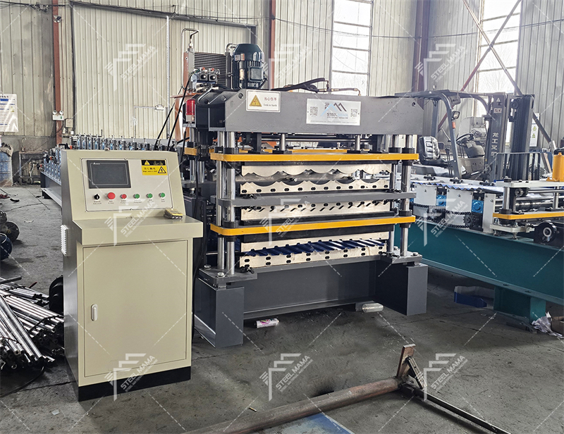 M&aacute;quina de techo de techo de tres capas 