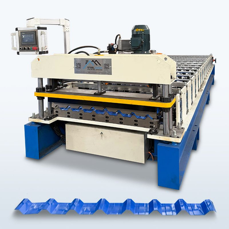 Máquina formadora de rollos de láminas para techos trapezoidales Premium R101 de diseño personalizado popular de México