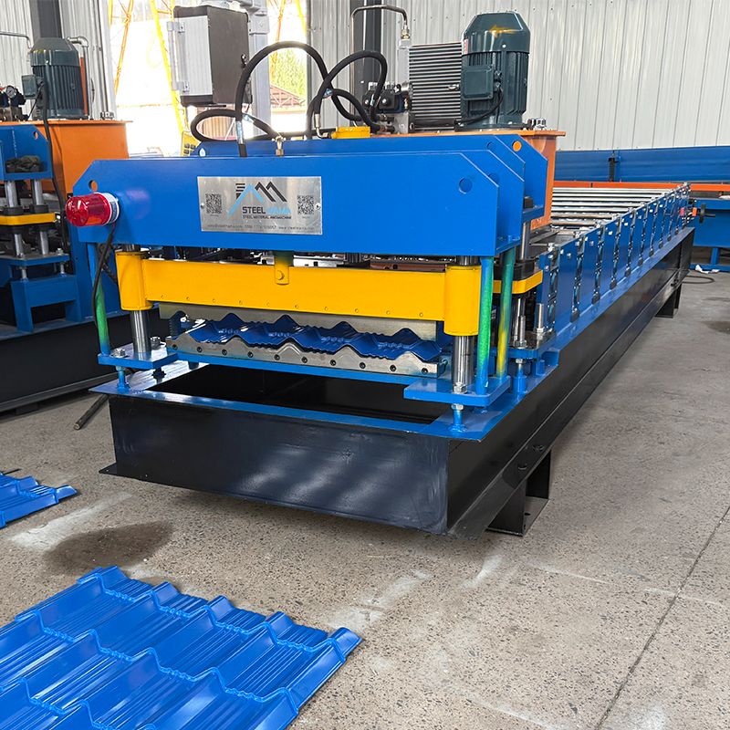 Suministro de fábrica, máquina formadora de rollos de azulejos 800 de alta precisión completamente automática para Sudán del Sur
