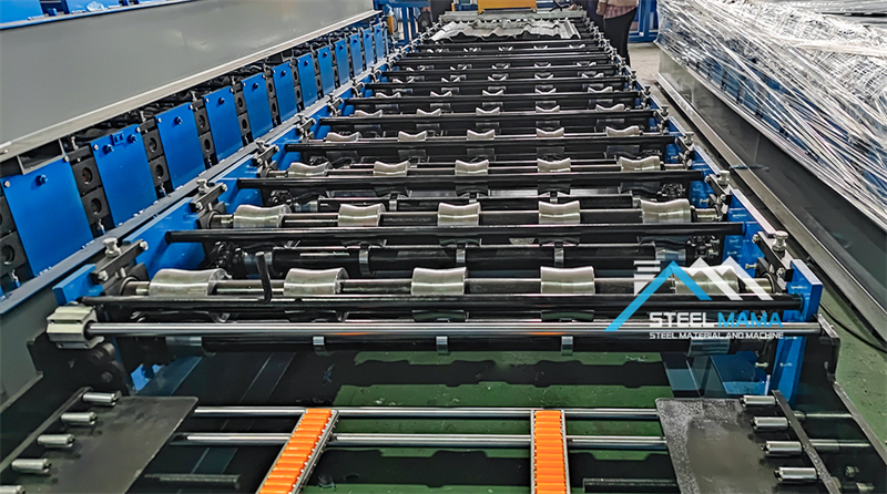 m&aacute;quina de hoja trapezoidal