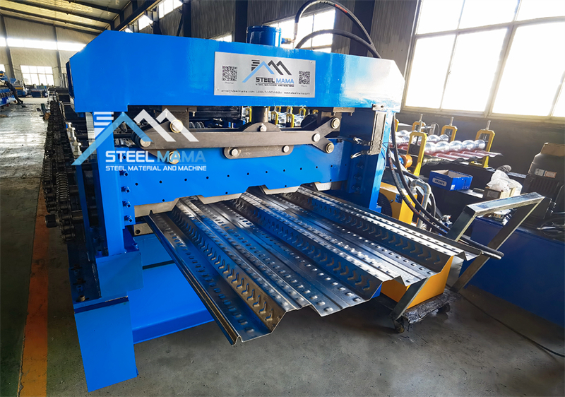 m&aacute;quina formadora de rollos de acero para pisos de zinc