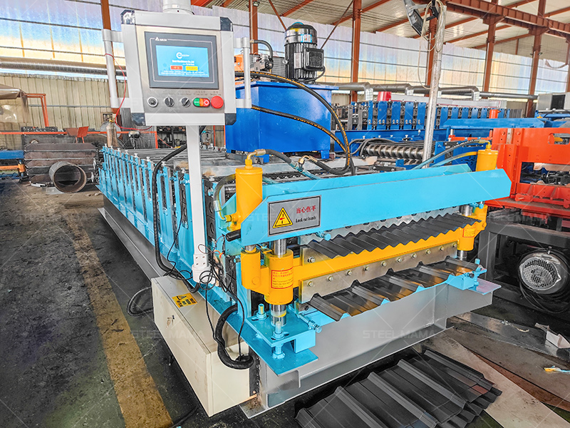 m&aacute;quina de chapa trapezoidal