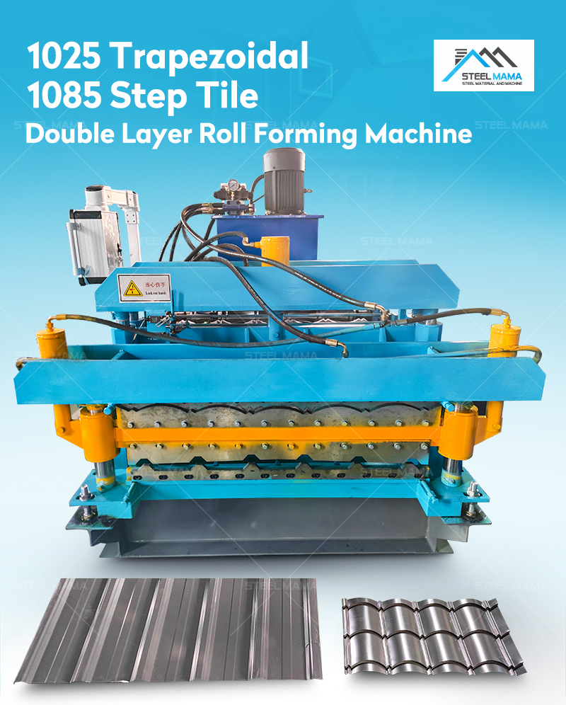 M&aacute;quina de tejas esmaltadas trapezoidales baratas