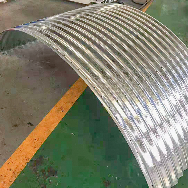 Máquina formadora de rollos de lámina de pared de silo de almacenamiento de grano corrugado de acero galvanizado de metal para panel lateral de molino de silo