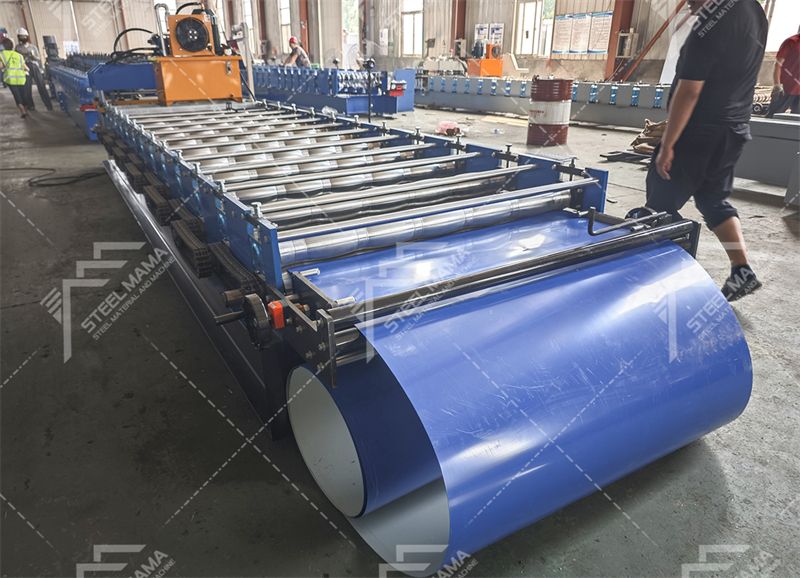 m&aacute;quina para techos de tejas zee esmaltadas