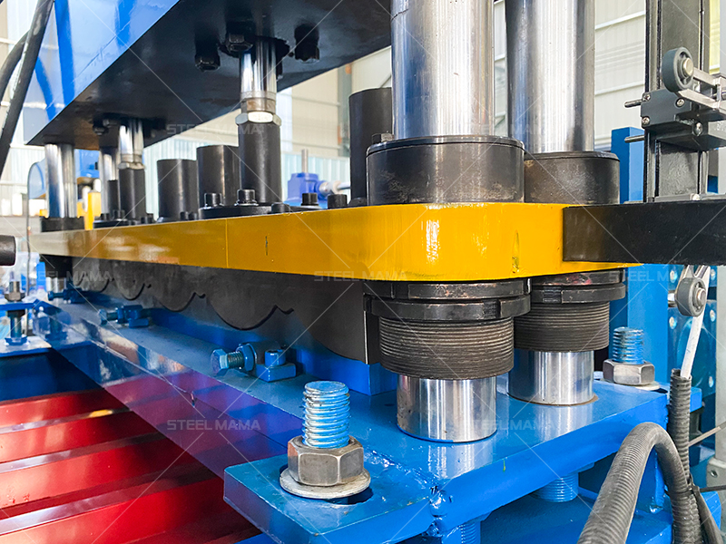 teja de chapa de techo de metal