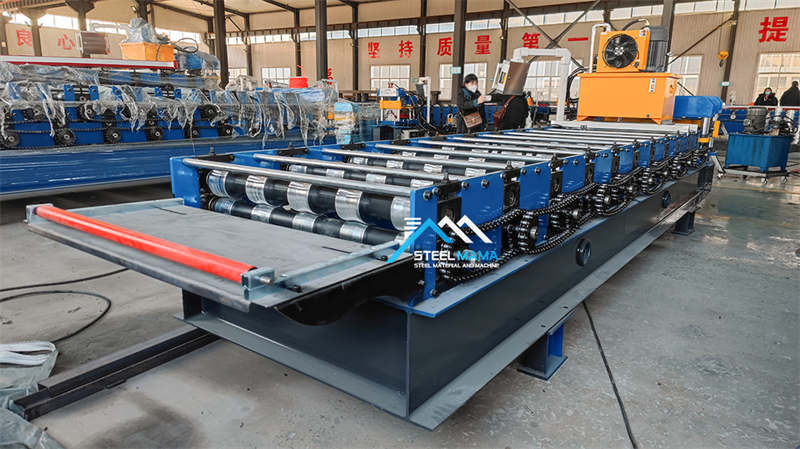 M&aacute;quina formadora autom&aacute;tica de tejas esmaltadas