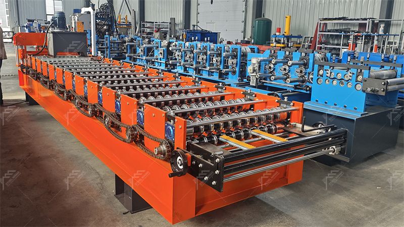 m&aacute;quina de l&aacute;minas de techo corrugadas