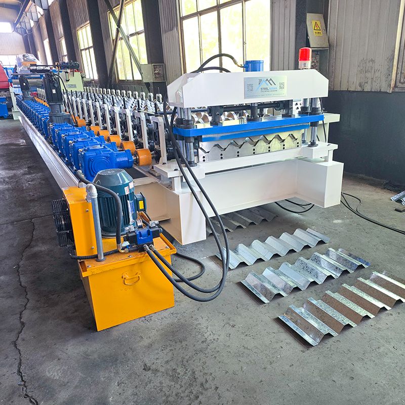 Máquina de formación de láminas de techo de techo de metal de alta eficiencia de Canadá de alta eficiencia