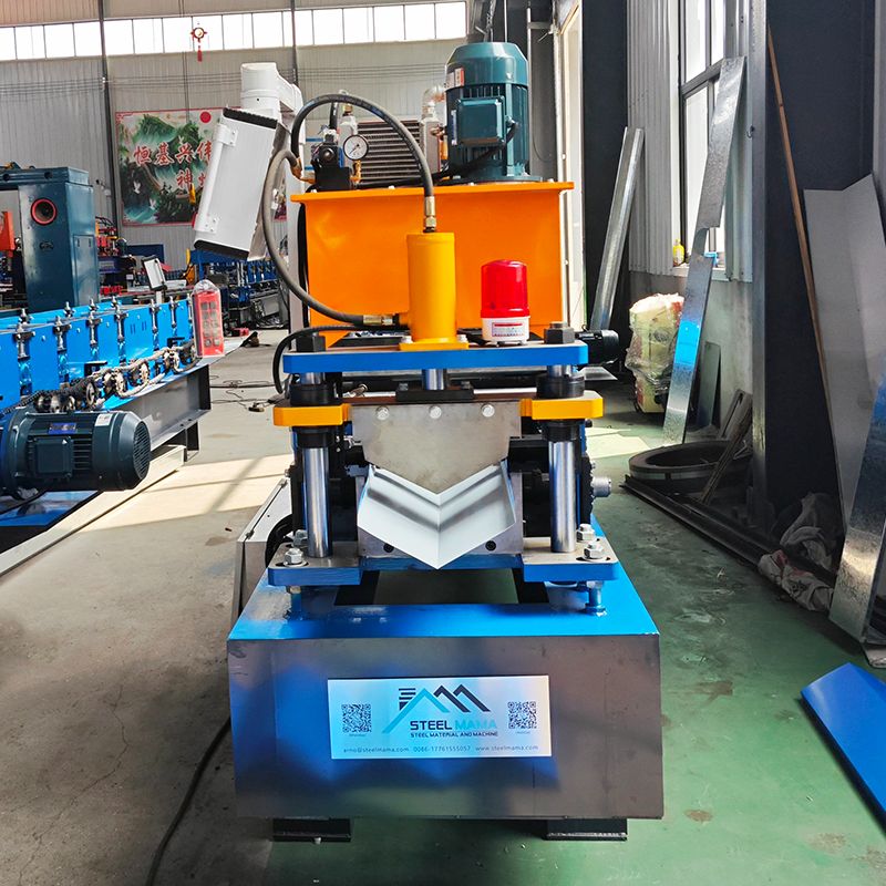 Ghana Popular Máquina de formación de rollo de tapa de cresta automática de alta velocidad de alta velocidad