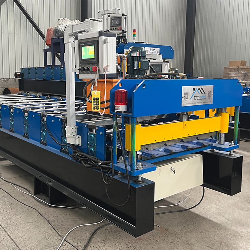 Sudán del Sur Popular High Performance 840 Trapezoidal Roll Roll Machine