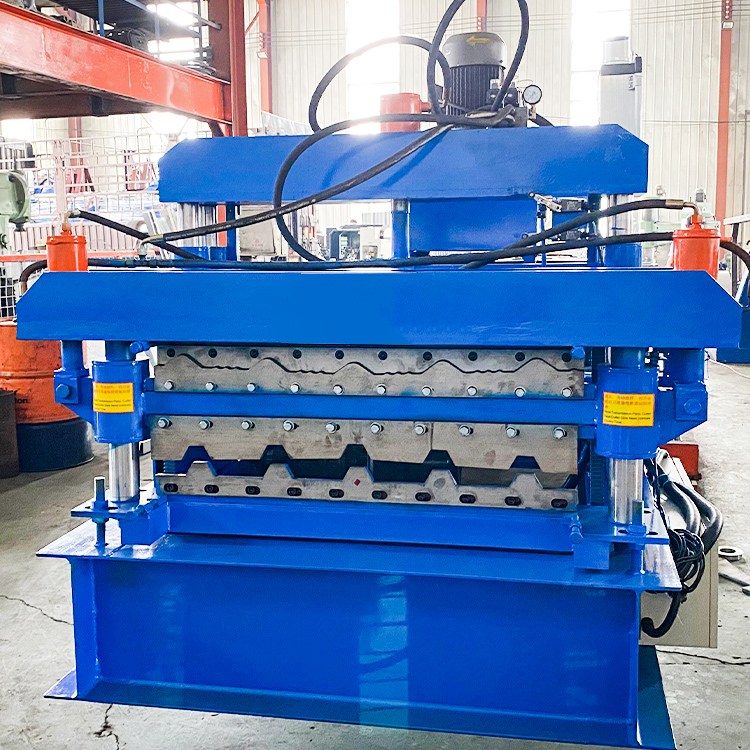  M&aacute;quina perfiladora de l&aacute;minas de doble capa steelmama 