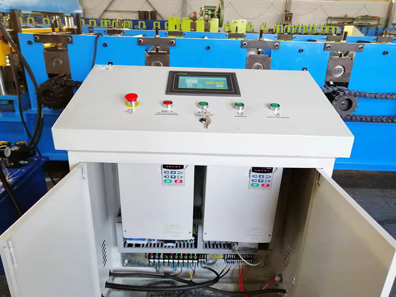 M&aacute;quina formadora de rollos de l&aacute;minas para pisos de 1020 mm de acero y metal de precisi&oacute;n de alta calidad para la venta (4)