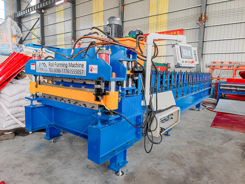 m&aacute;quinas perfiladoras de tejas met&aacute;licas