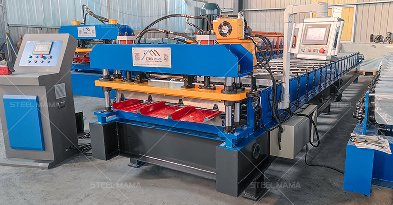 m&aacute;quina de l&aacute;minas para techos ibr