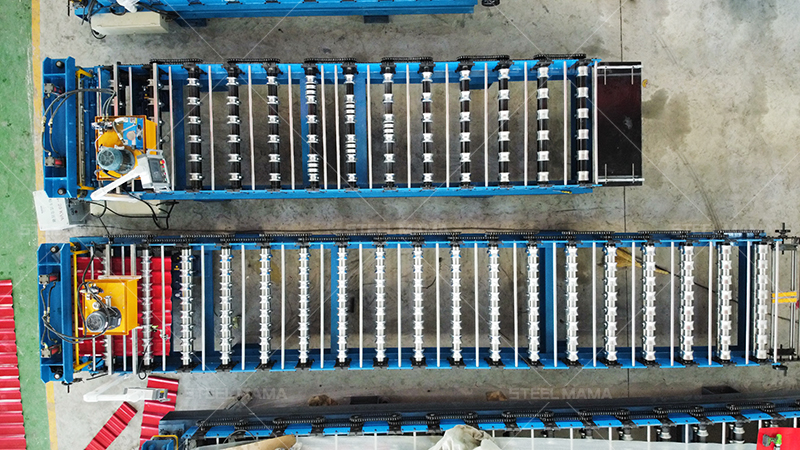 m&aacute;quina de l&aacute;minas para techos ibr