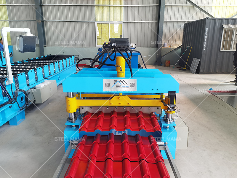 M&aacute;quina para fabricar tejas circulares