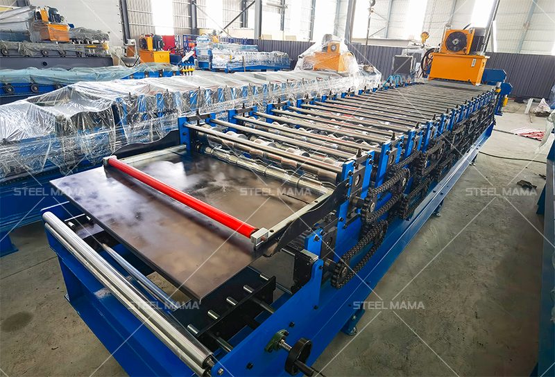 m&aacute;quina de l&aacute;minas de zinc para techos