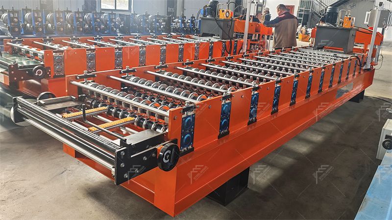 m&aacute;quina para fabricar l&aacute;minas para techos corrugados