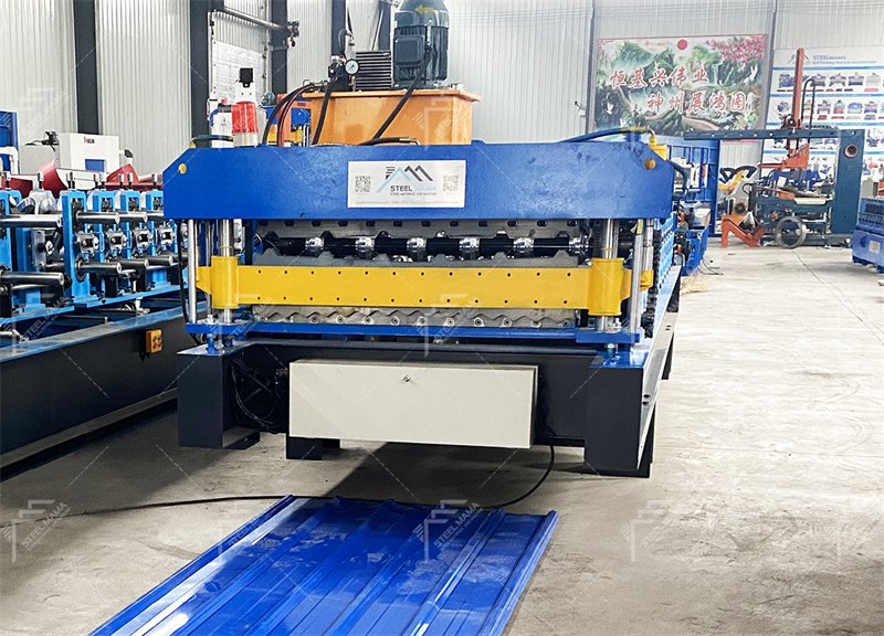 m&aacute;quina de fabricaci&oacute;n de techos de doble capa