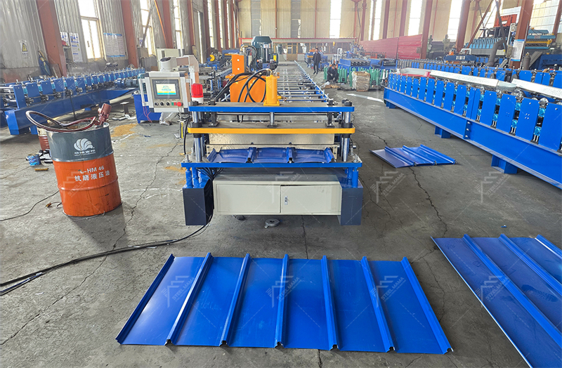 Metal 980 Klip Lock Roll Machine Forming Machine