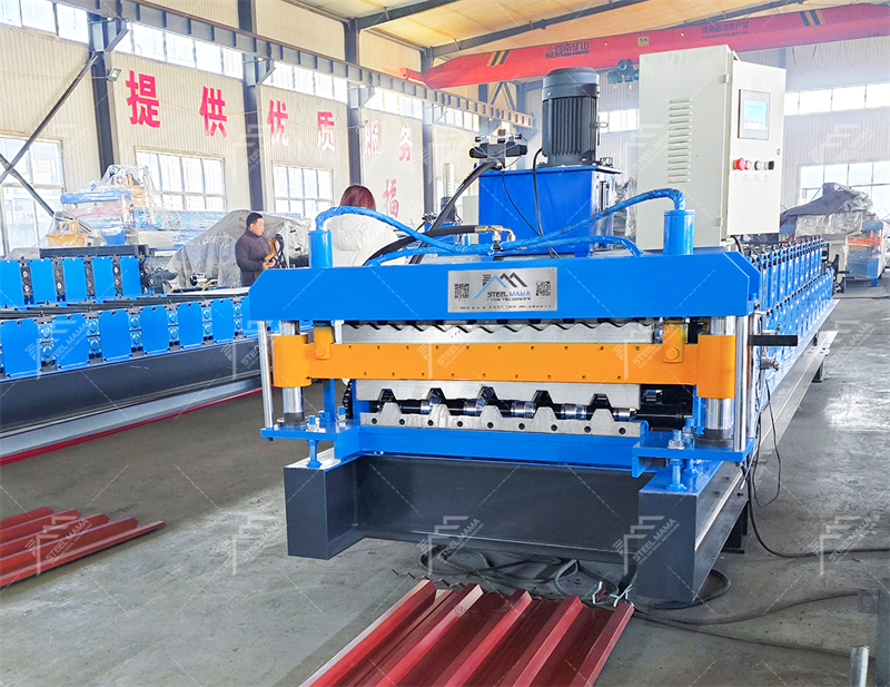 m&aacute;quina de formaci&oacute;n de rollo de panel de acero corrugado